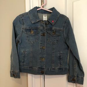 Toddler girls Carter’s denim jacket
